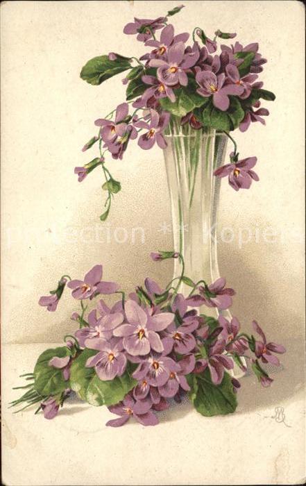 Blumen Künstlerkarte