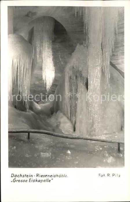 Hoehlen Caves Grottes Dachstein Rieseneishöhle Grosse Eiskape