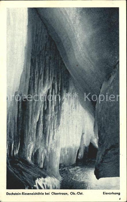 Hoehlen Caves Grottes Dachstein Rieseneishöhle