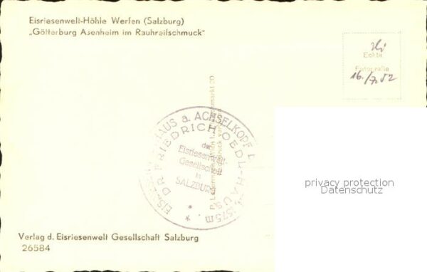 Hoehlen Caves Grottes Werfen Götterburg Asenheim – Bild 2