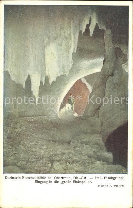 Hoehlen Caves Grottes Dachstein Rieseneishöhle