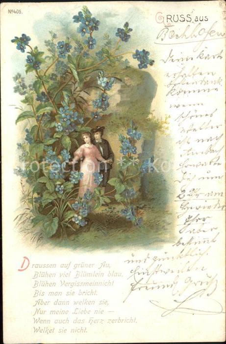 Blumen Liebespaar