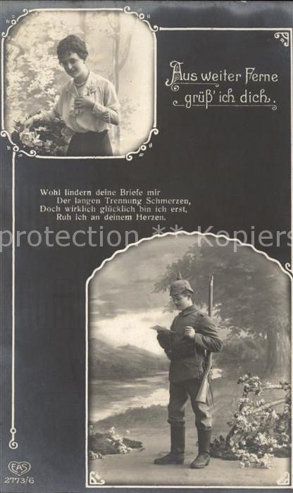 Soldatenpoesie Briefe Grüsse