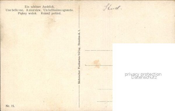 Studentika Liebespaar Künstlerkarte C. Weber – Bild 2