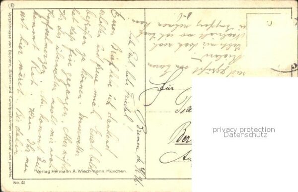 Kuenstlerkarte C. Zenry Student – Bild 2