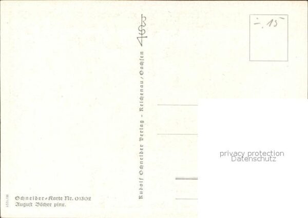 Kuenstlerkarte Schneider Karte Blumen – Bild 2