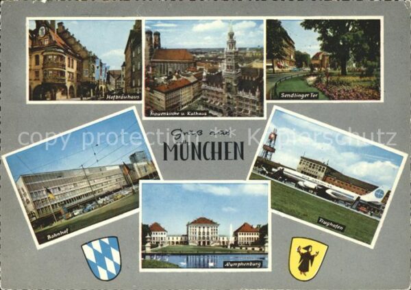 Wappen München Flughafen Bahnhof Rathaus