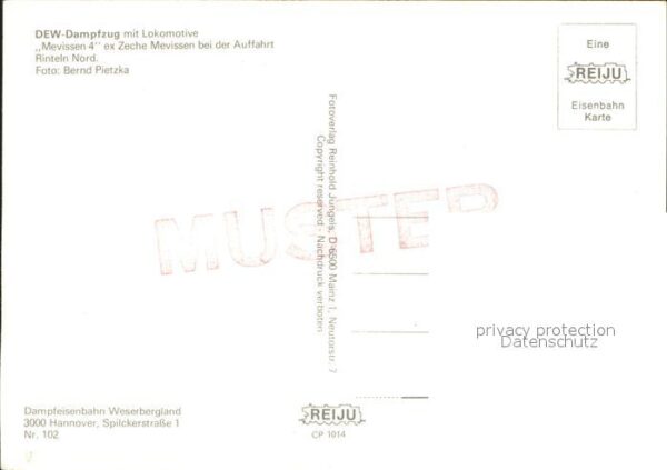 Eisenbahn DEW Dampfzug – Bild 2