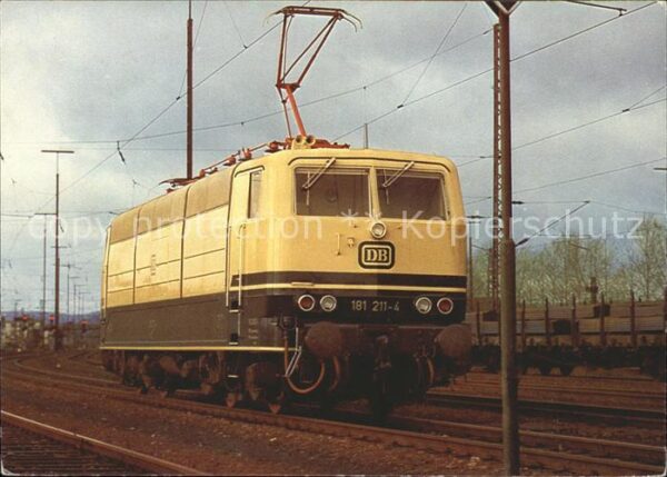 Eisenbahn Baurheihe 181.2 elektrische Lokomotive