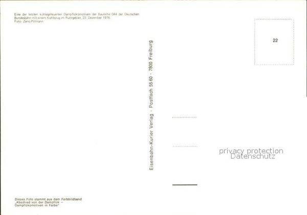 Eisenbahn Dampfzug – Bild 2