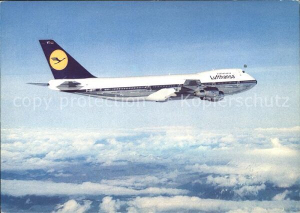 Flugzeuge Zivil Lufthansa B 747