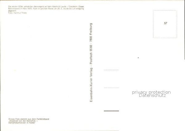 Lokomotive Lauda – Bild 2