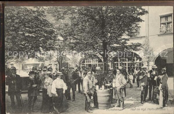 Hofbraeuhaus Muenchen Bier München Hof