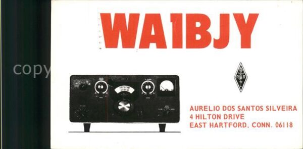 Funkerkarte WA1BJY