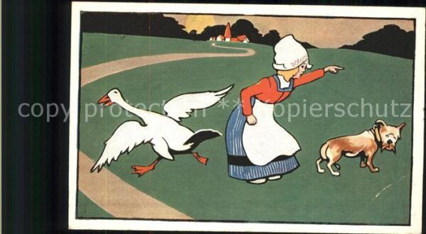 Tiere Humor Tracht