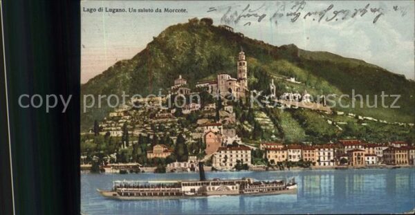 Dampfer Seitenrad Lago di Lugano