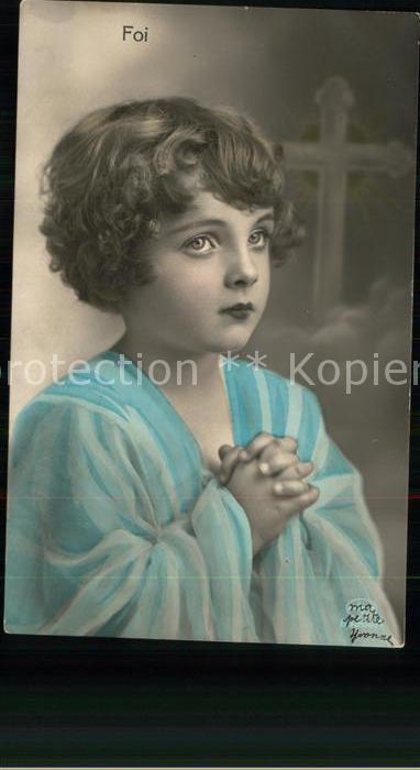 Kinder Child Enfants Gebet Foi