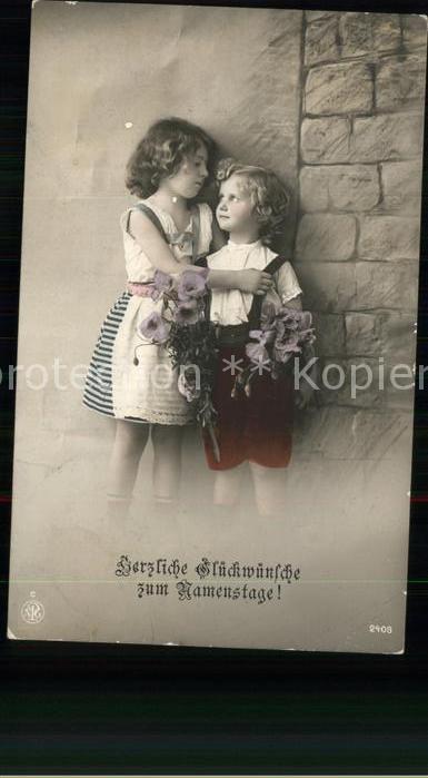 Namenstag Namenskarte Kinder