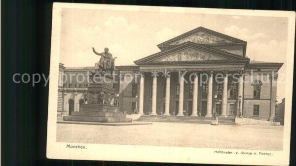 Theatergebaeude Hoftheater München