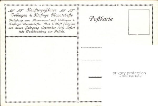 Kuenstlerkarte Schweden Tracht – Bild 2