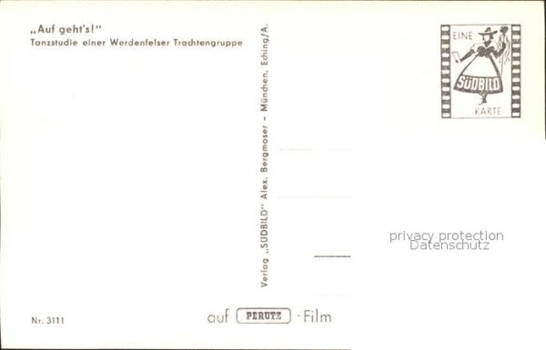 Tanz Taenzer Tanzstudie Werdenfelser Trachtengruppe – Bild 2