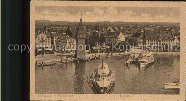 Hafenanlagen Lindau Bodensee