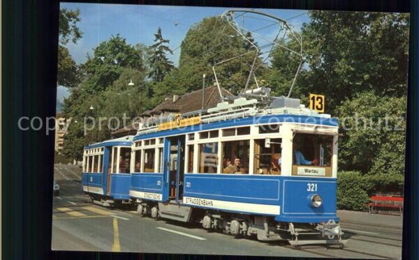 Strassenbahn Zürich Morotwagen BJ 1930