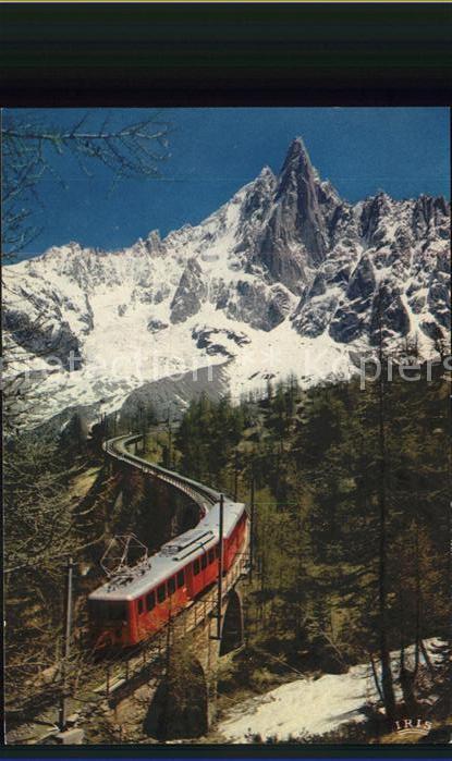 Bergbahn Chamonix-Mont-Blance Schienenfahrzeug
