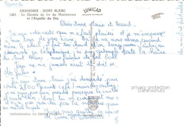 Bergbahn Chamonix Mont Blanc – Bild 2