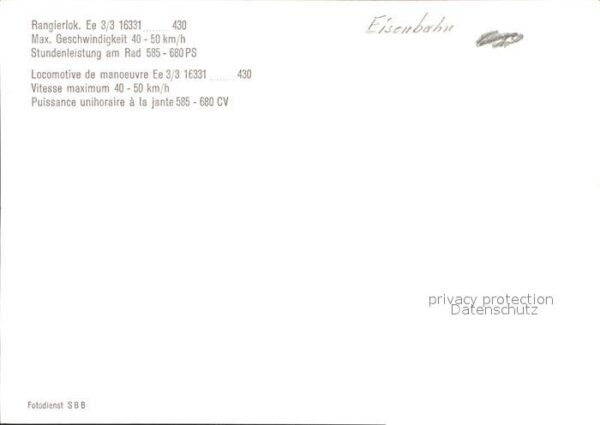 Eisenbahn Rangierlock – Bild 2