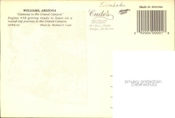 Eisenbahn Williams Arizona – Bild 2