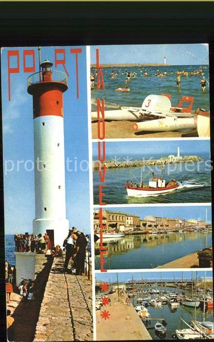 Leuchtturm Lighthouse Strand Port la Nouvelle