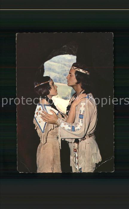 Indianer Native American Pierre Brice Karin Dor Winnetou