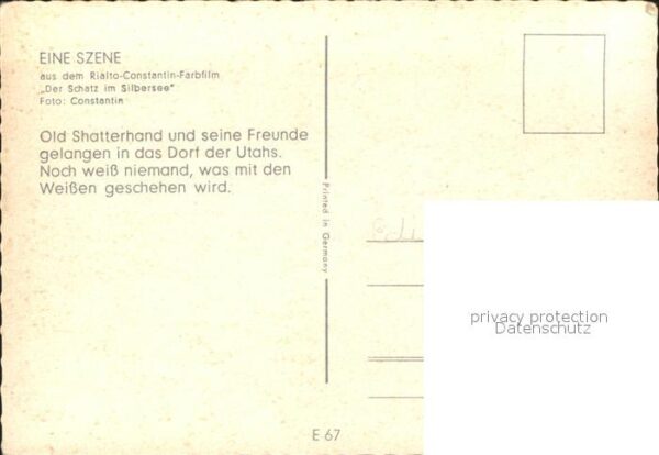 Winnetou Eine Szene Schatz aus dem Silbersee – Bild 2