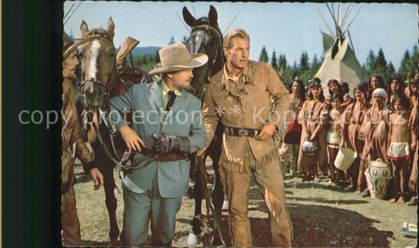 Winnetou Lex Barker Jan Sid Indianer