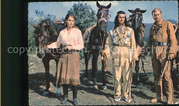 Winnetou Lex Barker Pierre Brice Indianer
