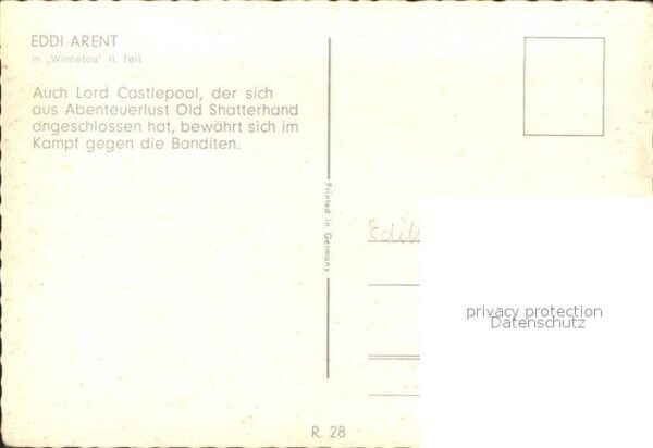 Winnetou Eddi Arent – Bild 2