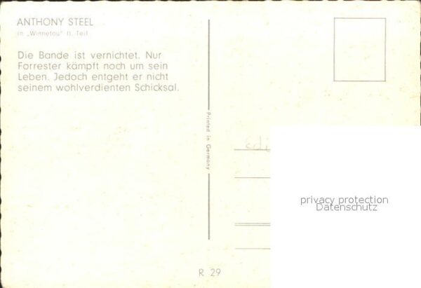 Winnetou Anthony Steel – Bild 2