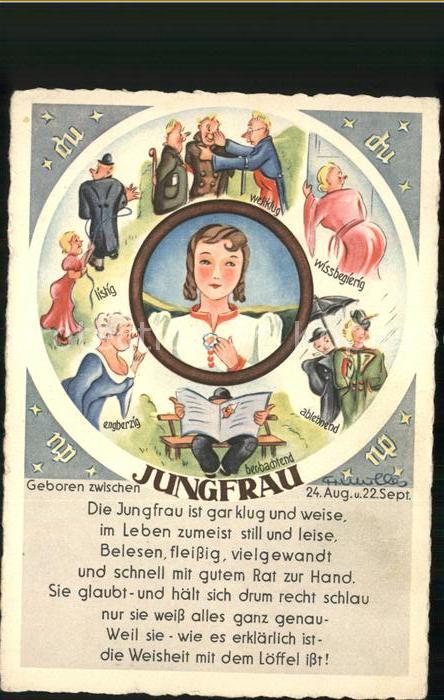 Sternzeichen Jungfrau