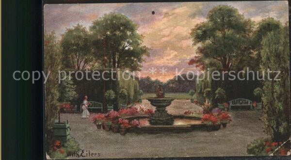 Kuenstlerkarte Wilh. Eilers Park