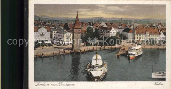Hafenanlagen Lindau Bodensee