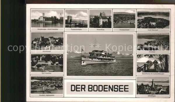 Dampfer Binnenschifffahrt Bodensee