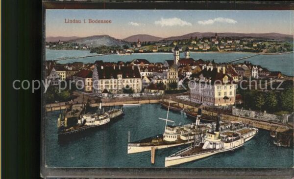 Lindau Bodensee Dampfschiffe