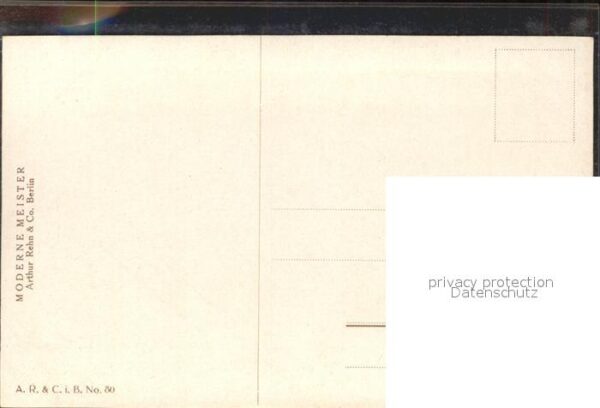 Kuenstlerkarte de Witte russische Feldzug Morgenrot Fe – Bild 2
