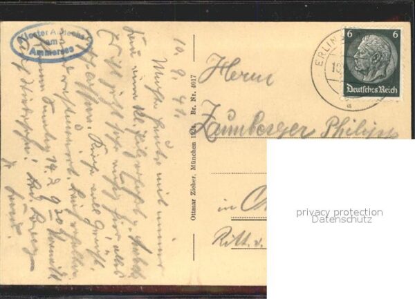 Dampfer Binnenschifffahrt Ammersee Dampfer Augsburg – Bild 2