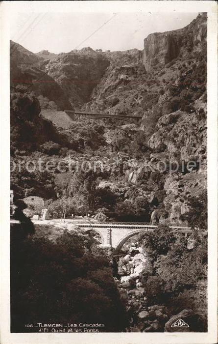Tlemcen Les Cascades d_El Ourid et les Ponts