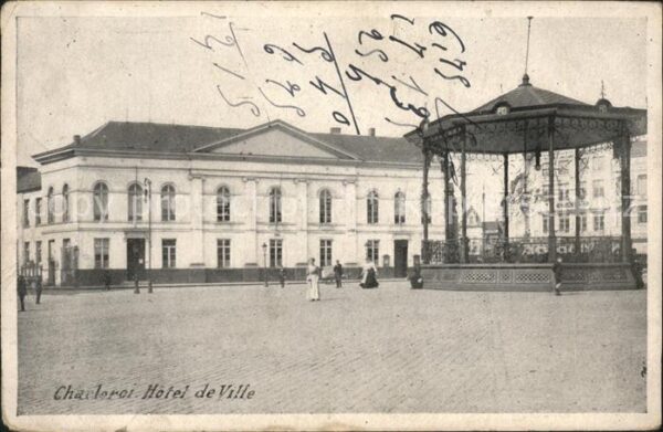 Charleroi Wallonie Hotel de Ville Pavillon