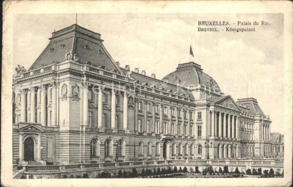 Bruxelles Bruessel Palais du Roi Königspalast