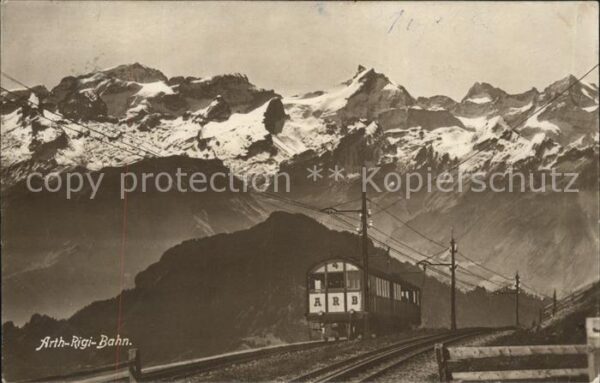 Zahnradbahn Arth-Rigi-Bahn Rigi Kulm