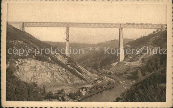 Viadukte Viaduc Viaduc des Fades Auvergne